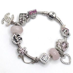 Authentic Pandora Bracelet With x1 Pandora Brand Bead ‘coco de shine’